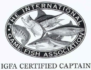 IGFA - International Game Fish Association. Certified Captain. IGFA Certified Captain. World record.